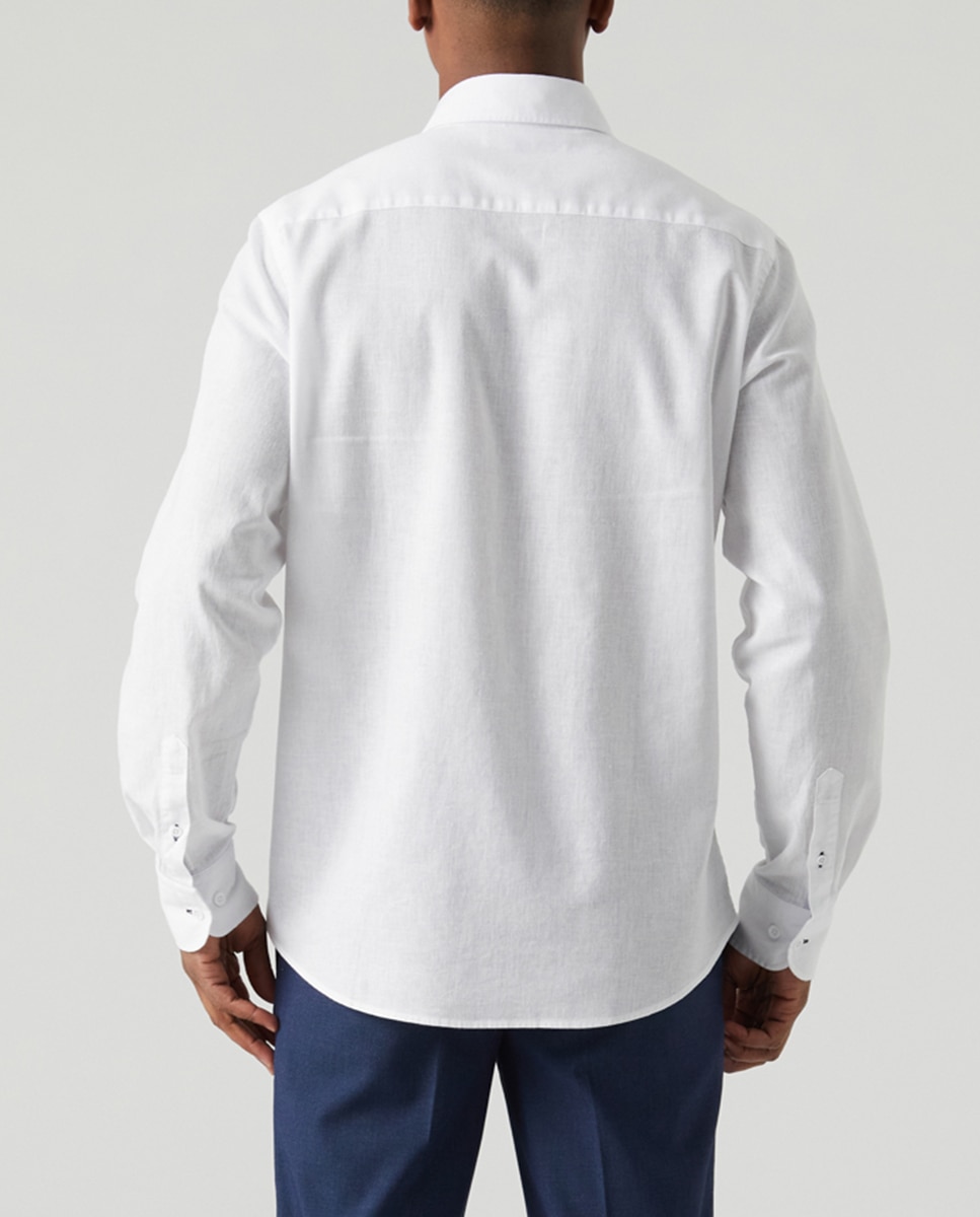 Imagen 0 de Camisa de hombre de manga larga estructurada