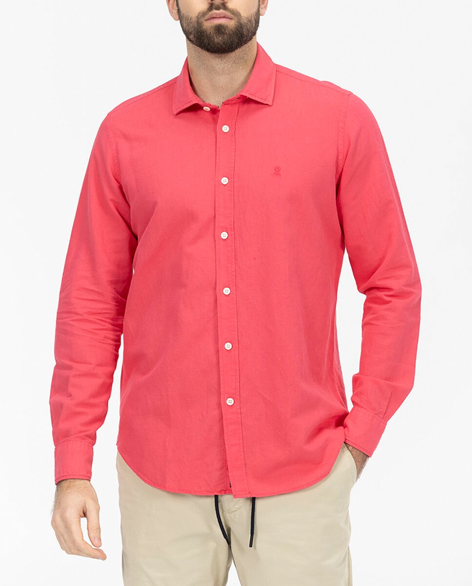 Imagen 0 de Camisa lisa hombre