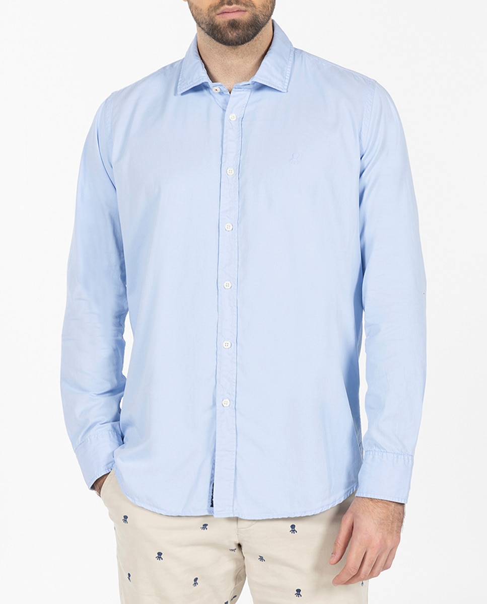 Imagen 0 de Camisa lisa hombre
