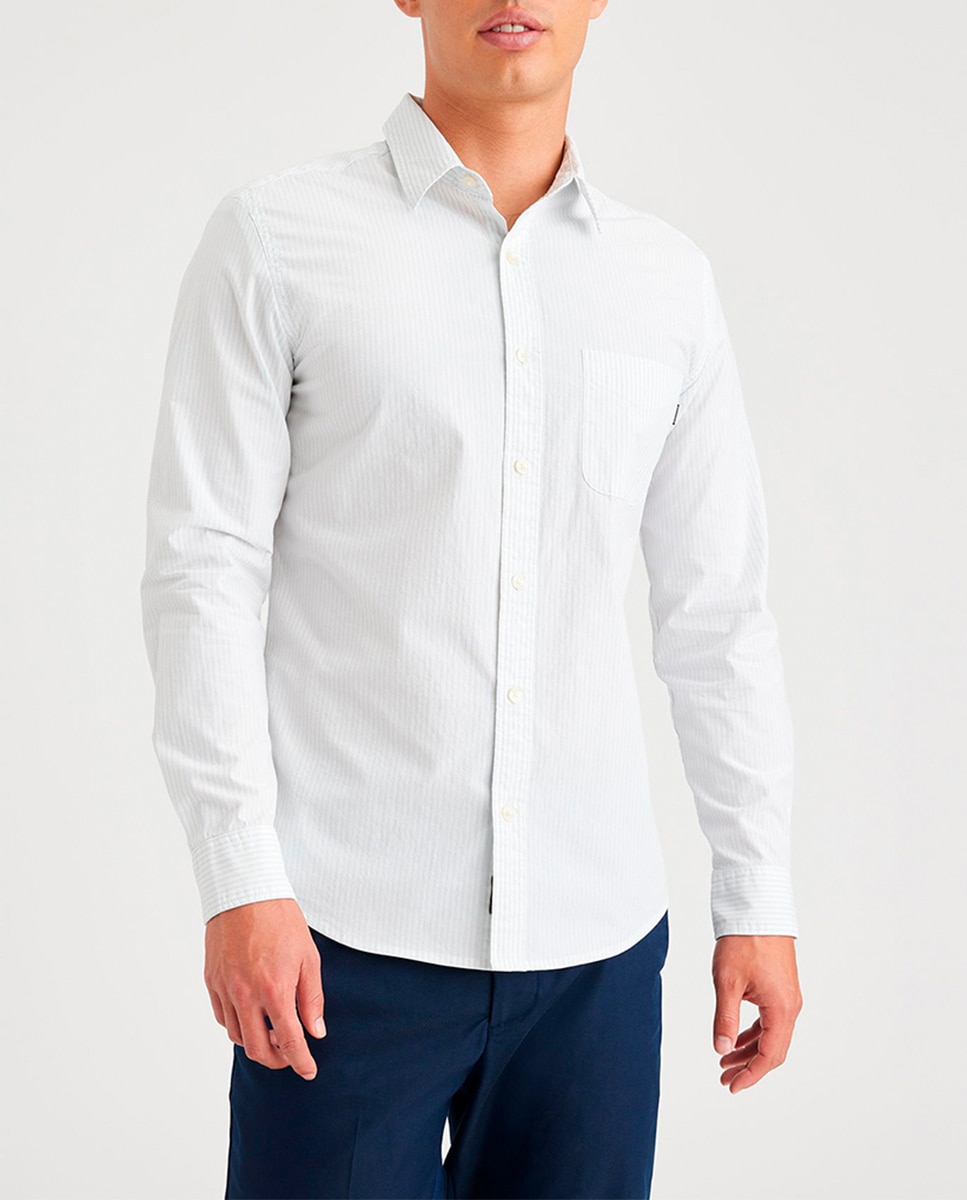 Imagen 0 de Camisa de hombre de manga larga slim fit