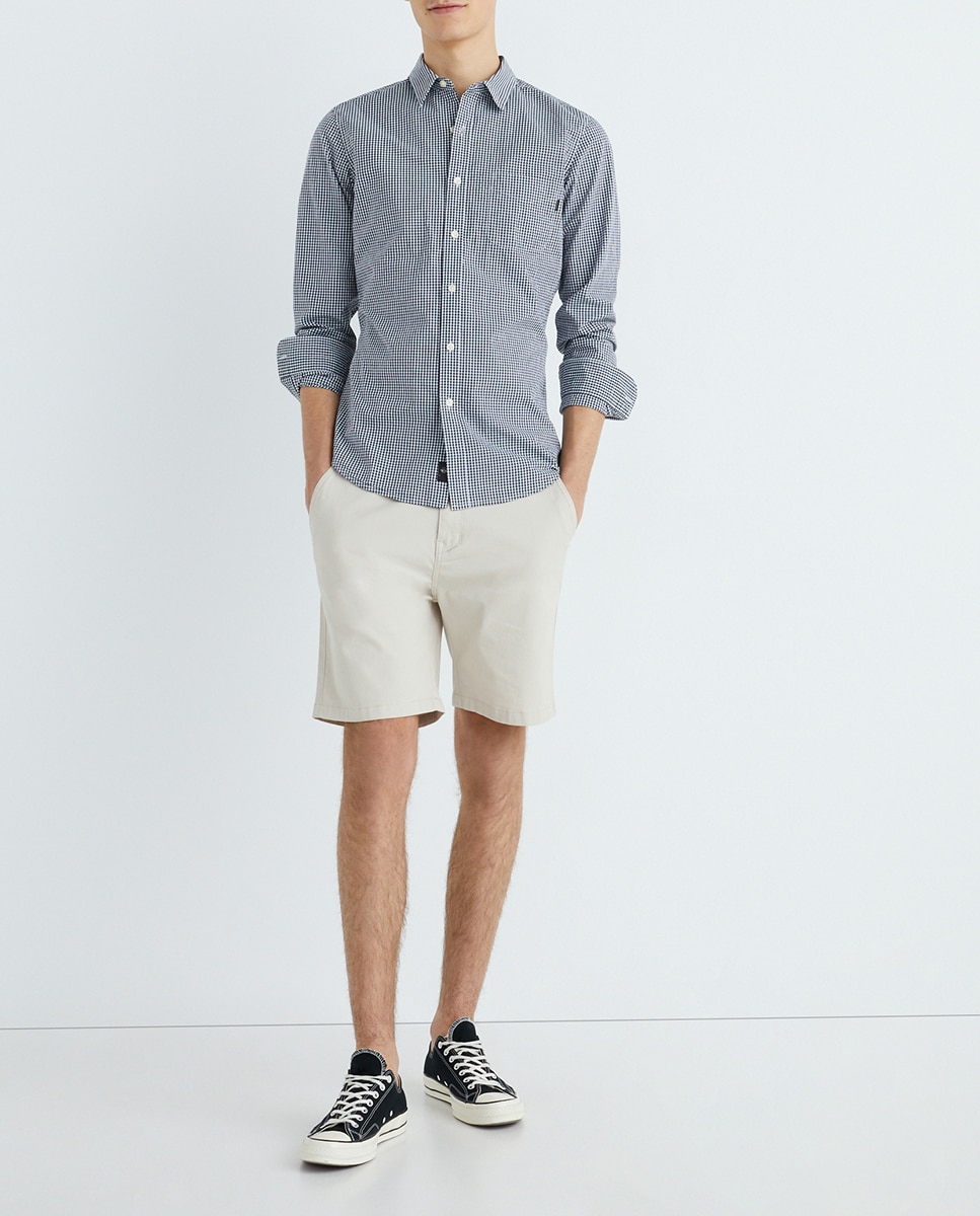 Imagen 0 de Camisa de hombre de manga larga slim fit