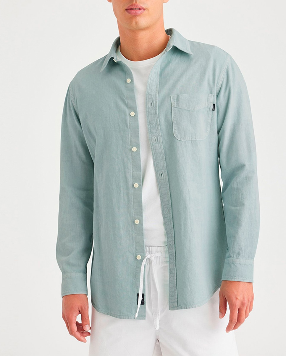 Imagen 0 de Camisa de hombre de manga larga slim fit