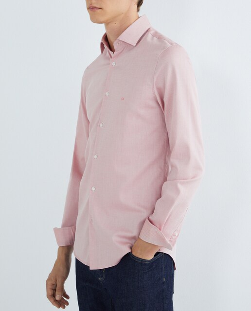 Imagen 0 de Camisa de hombre de vestir slim con estructura