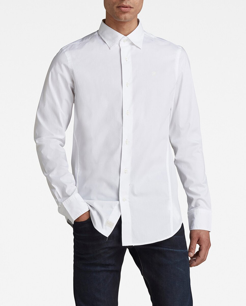 Imagen 0 de Camisa Dressed de hombre negra con corte ajustado