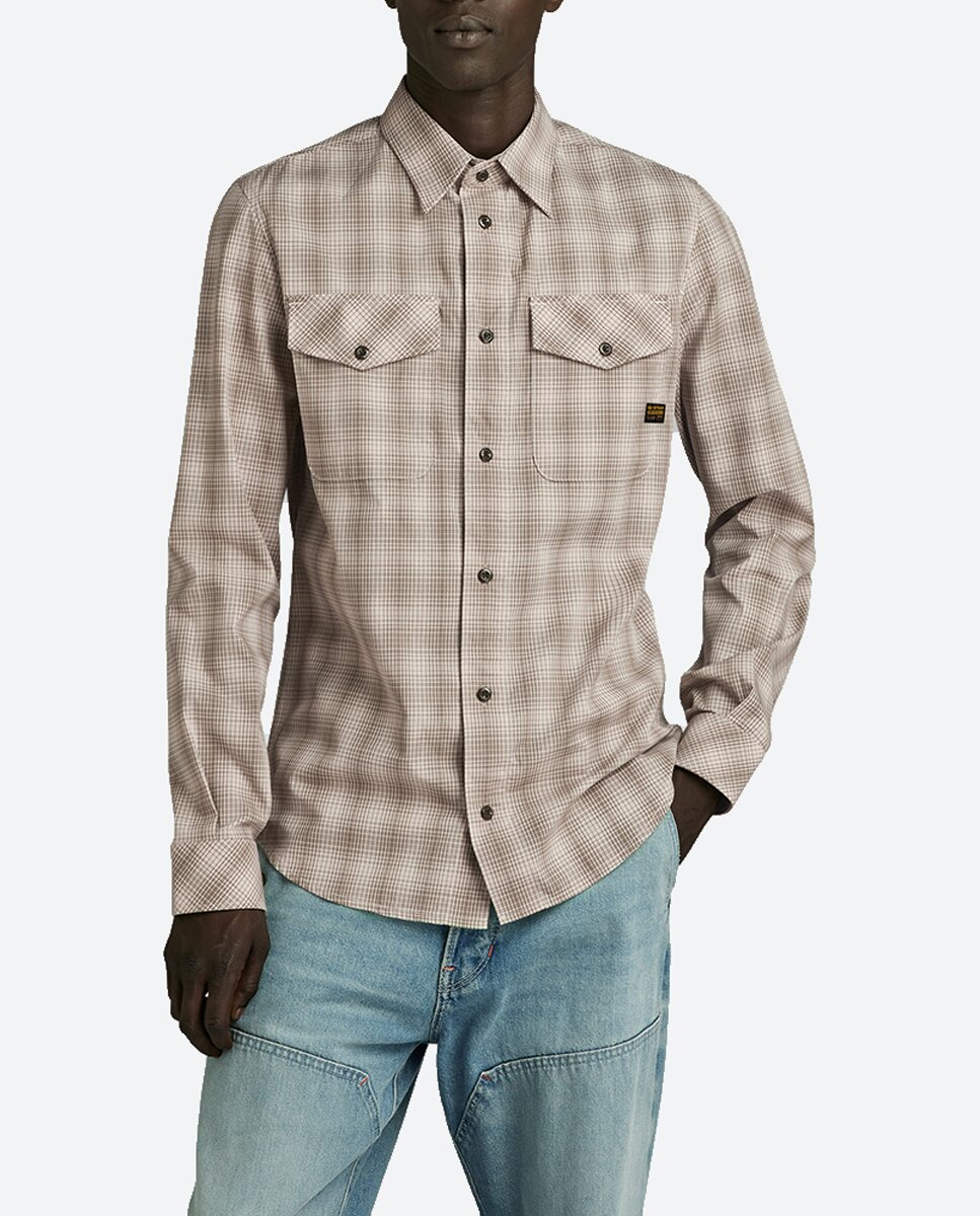 Imagen 0 de Camisa Marine de hombre de corte ajustado