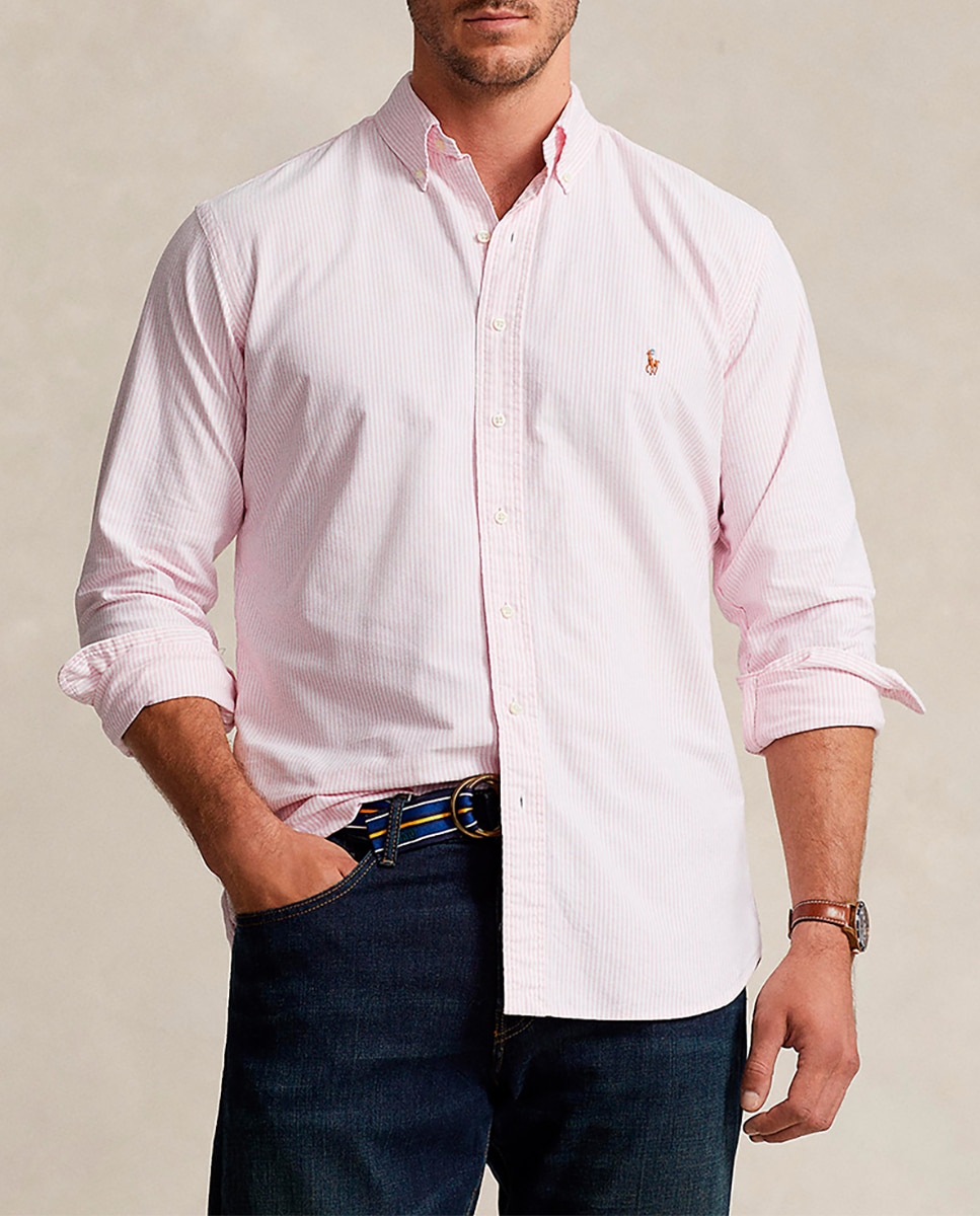 Imagen 0 de Camisa de hombre de oxford Classic fit tallas grandes