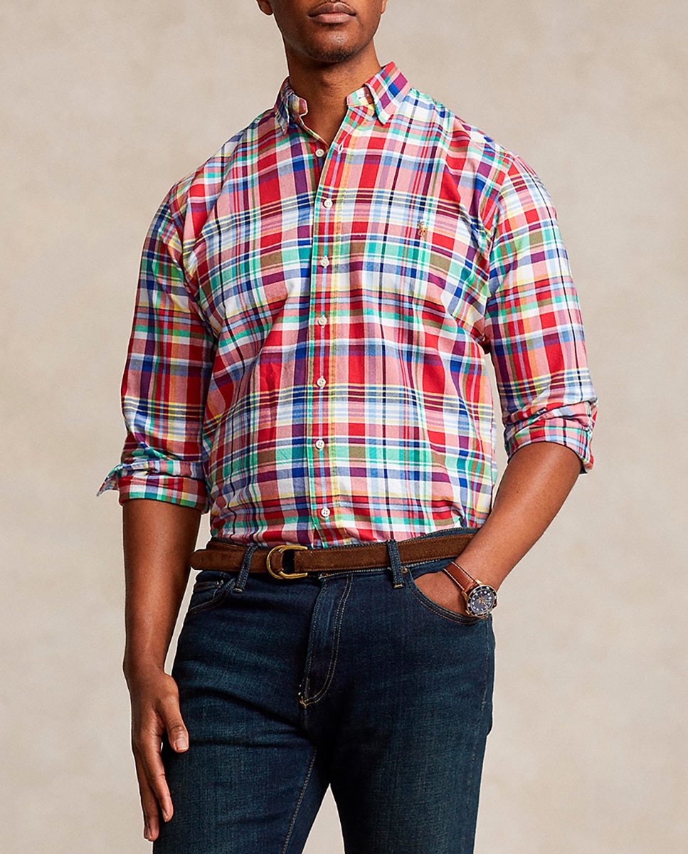 Imagen 0 de Camisa de hombre de oxford Classic fit tallas grandes