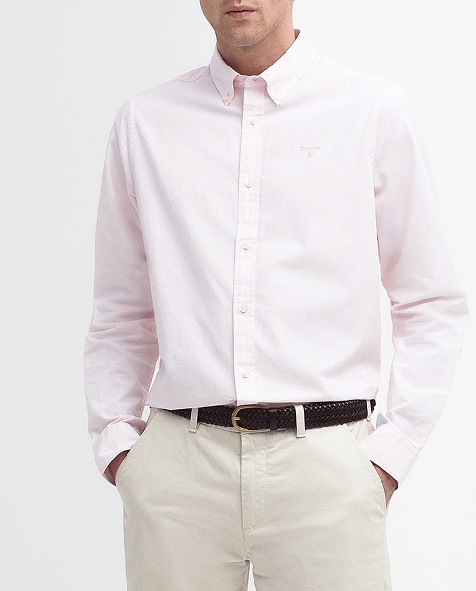 Imagen 0 de Camisa de hombre de manga larga de algodón