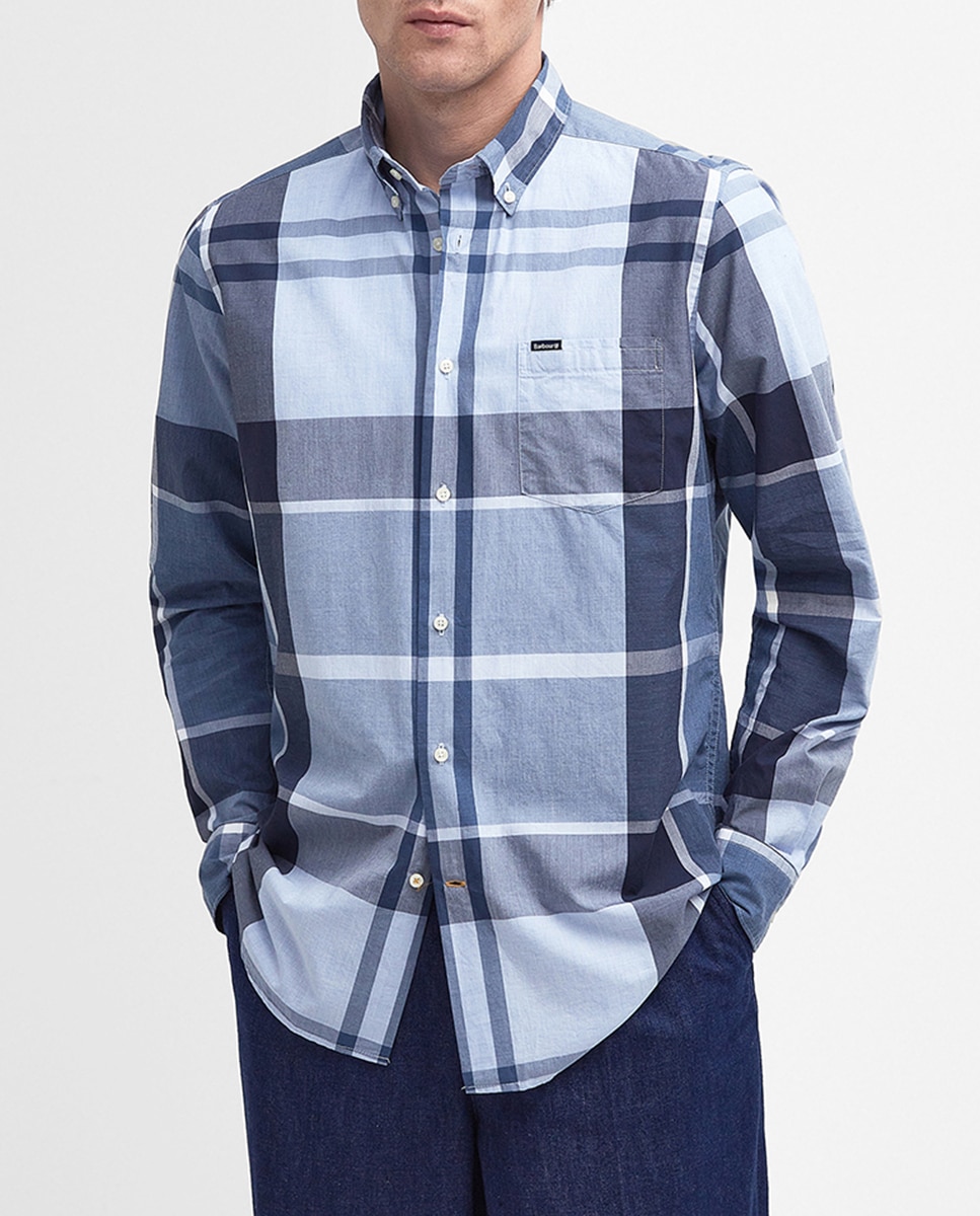 Imagen 0 de Camisa de hombre de manga larga de corte regular fit
