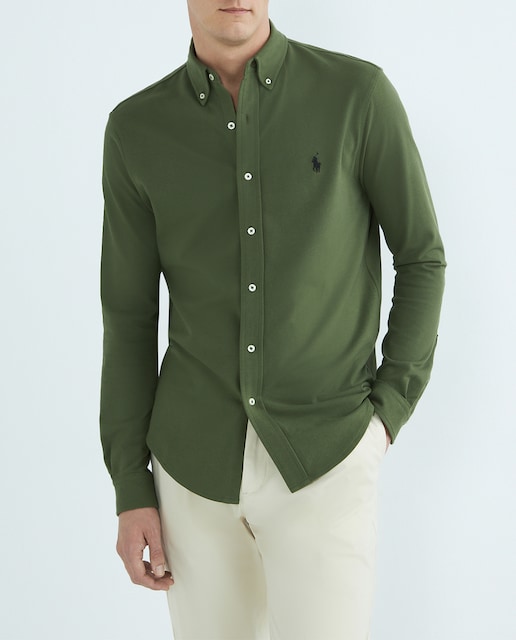 Imagen 0 de Camisa de hombre de piqué ultraligera Regular Fit