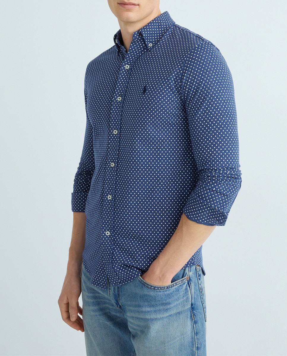 Imagen 0 de Camisa de hombre piqué Regular fit