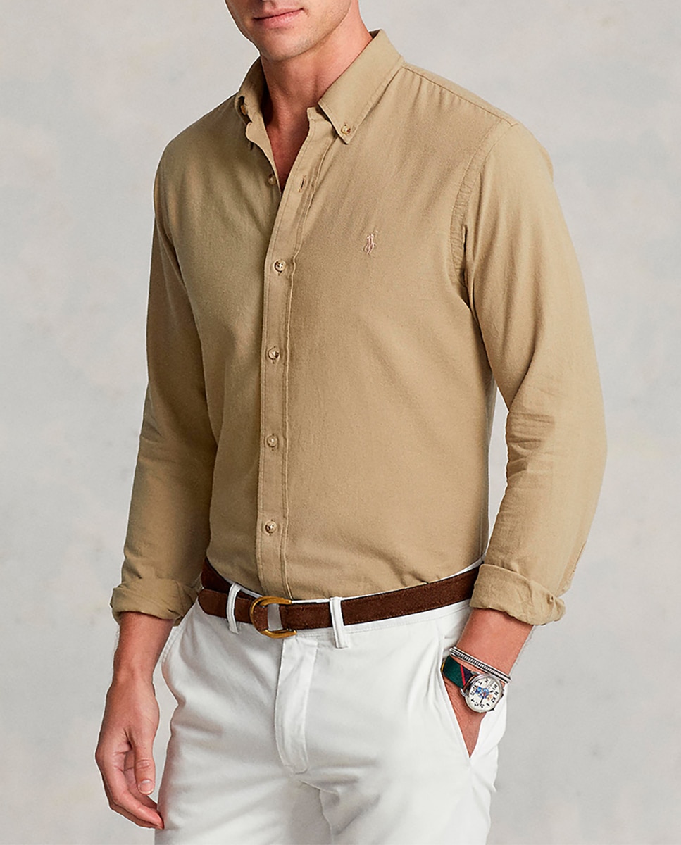 Imagen 0 de Camisa de hombre Slim Fit en tejido texturizado