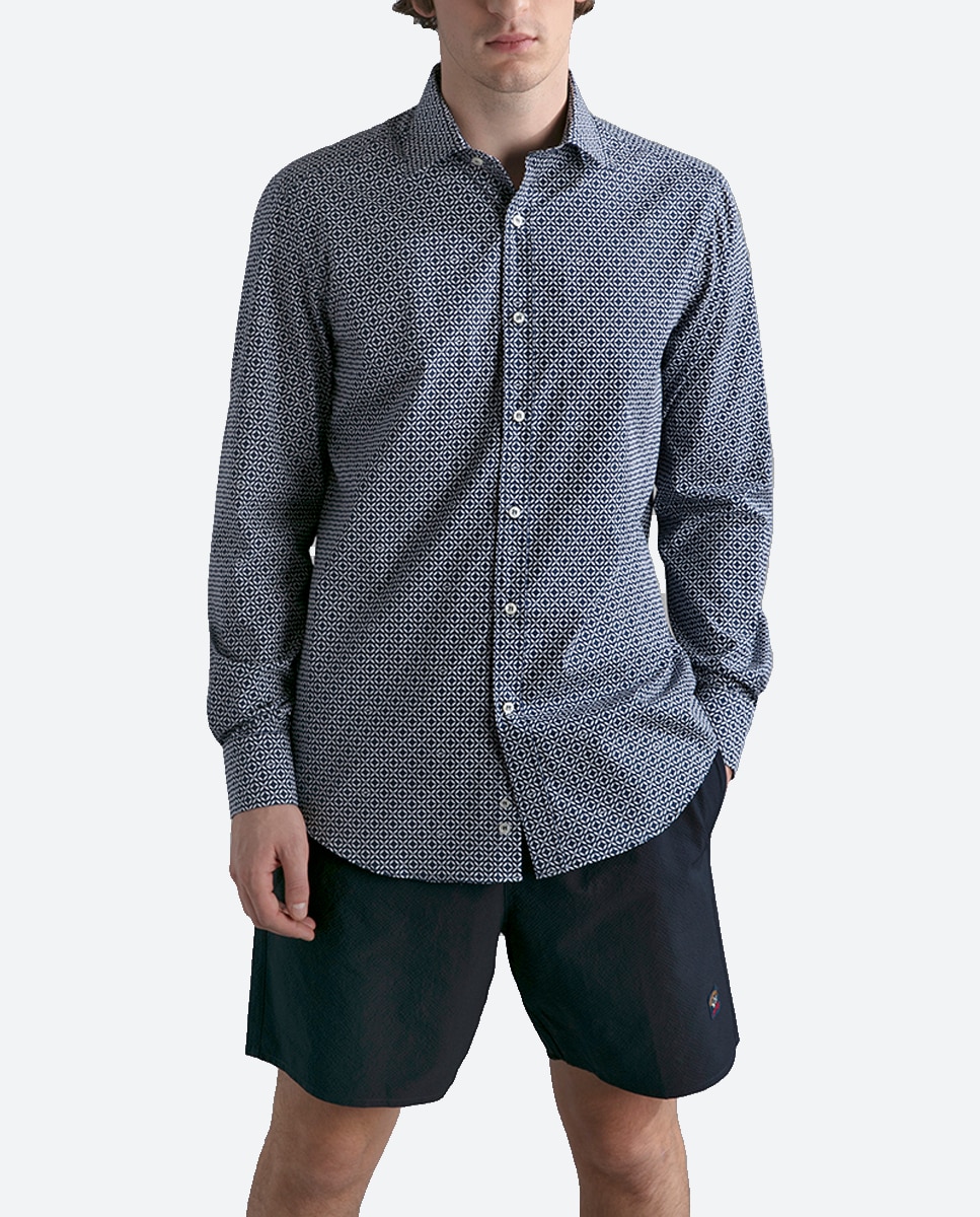 Camisa de hombre manga larga fantasía — oferta en Primeriti