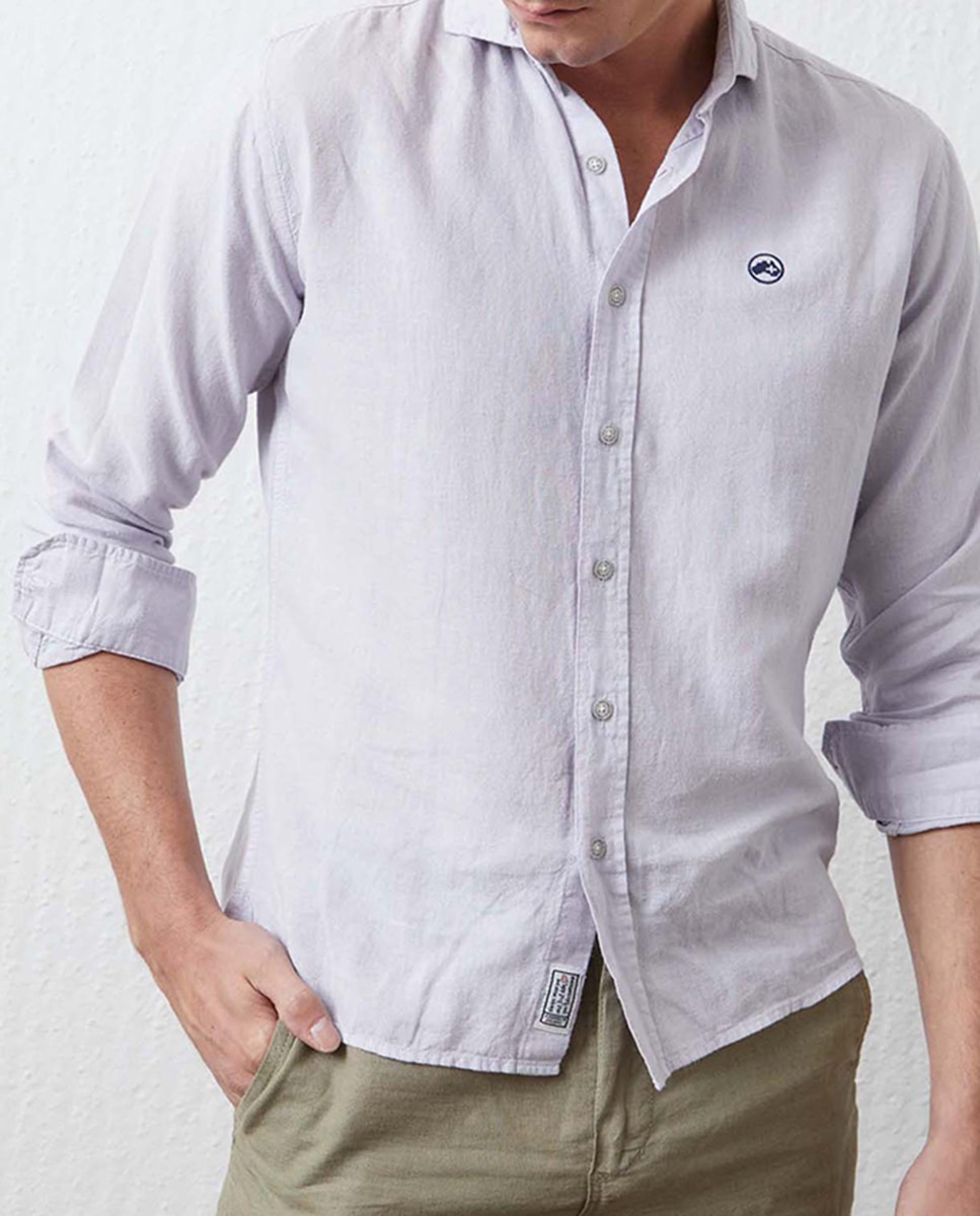 Imagen 0 de Camisa de hombre Basica de lino