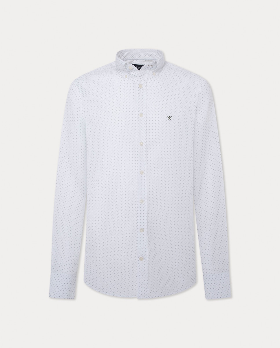 Imagen 0 de Camisa popelín de hombre con estampado