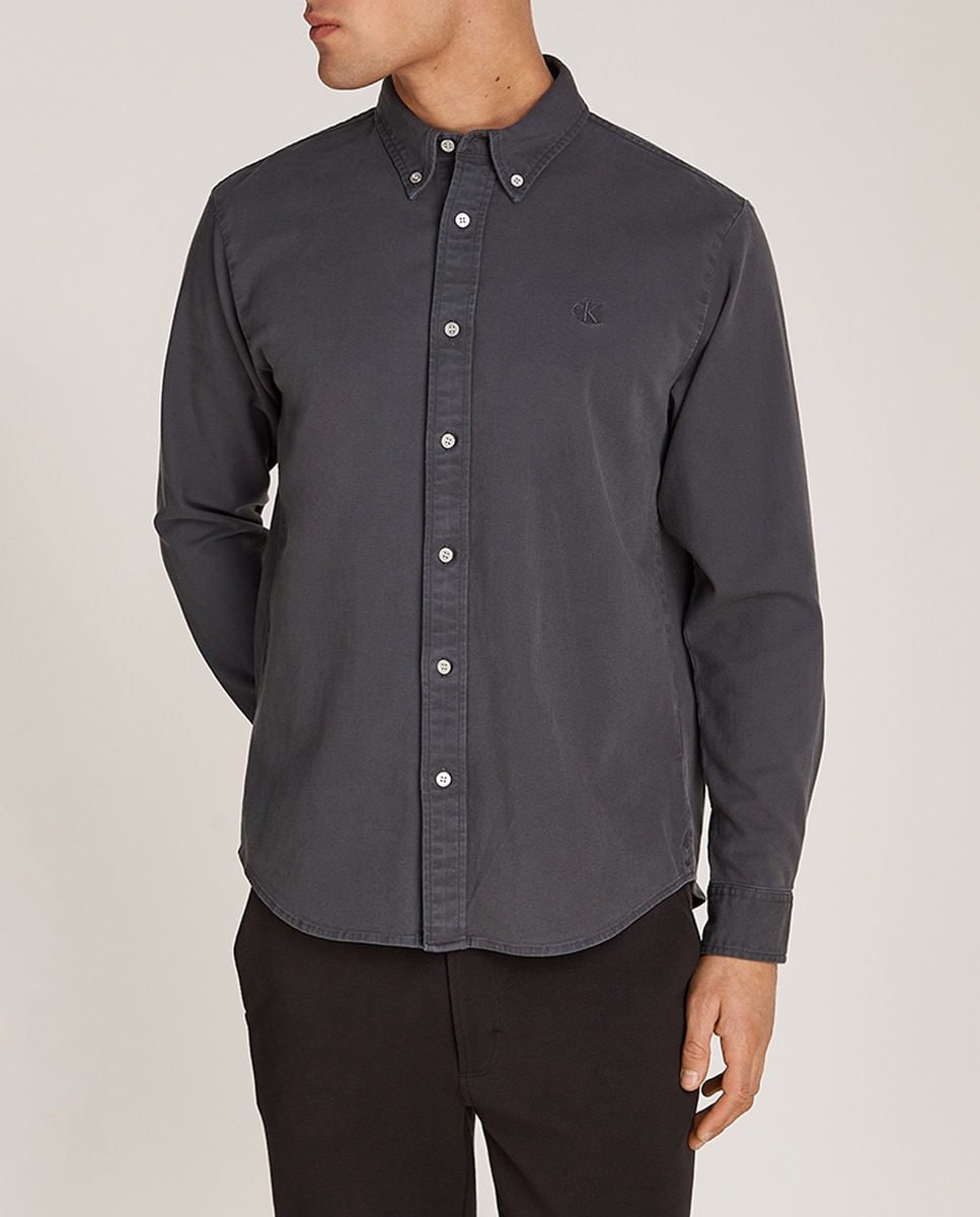 Imagen 0 de Camisa relaxed fit teñida en prenda