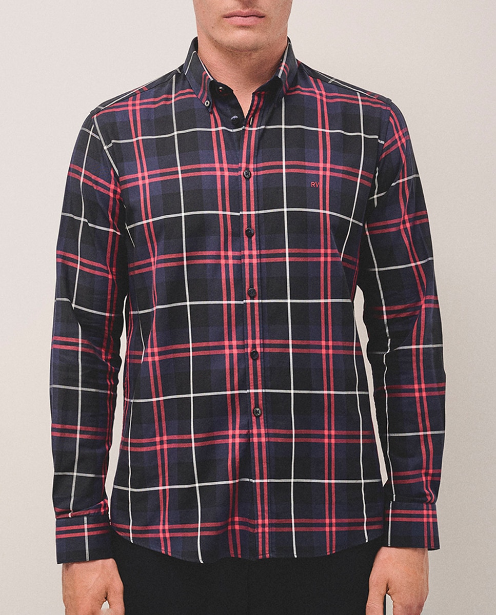 Imagen 0 de Camisa sport de hombre regular fit cuadros