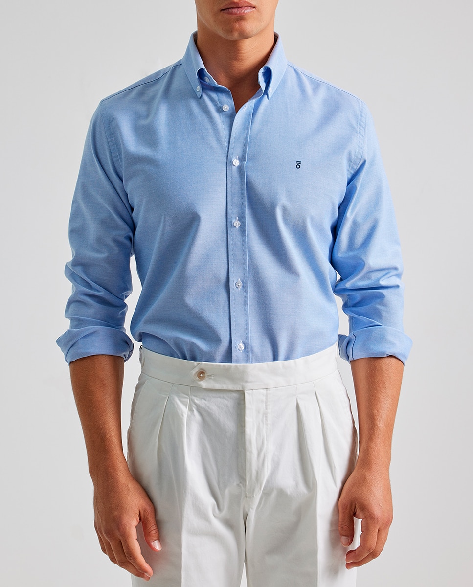 Imagen 0 de Camisa Oxford celeste