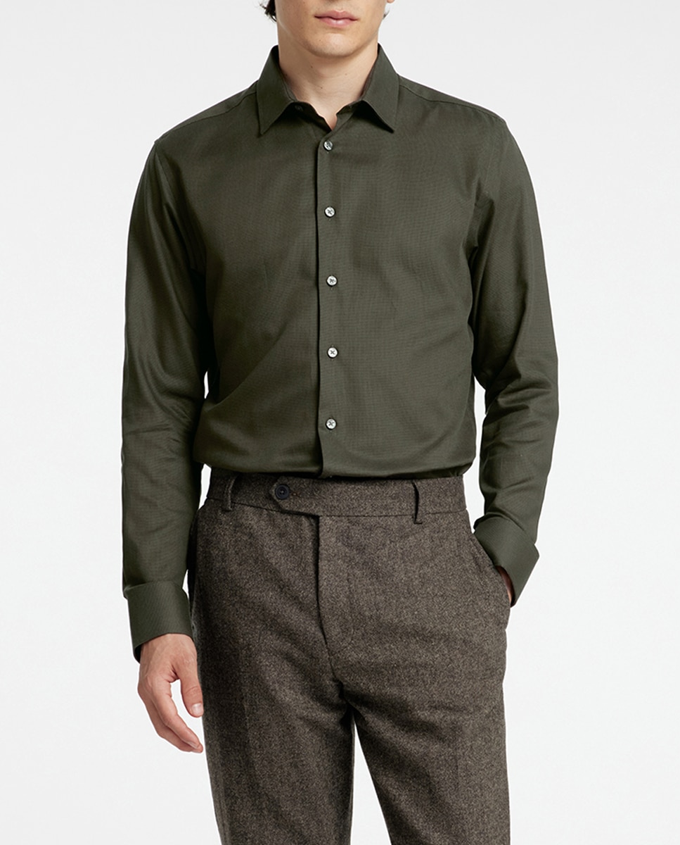 Imagen 0 de Camisa de hombre de algodón organico