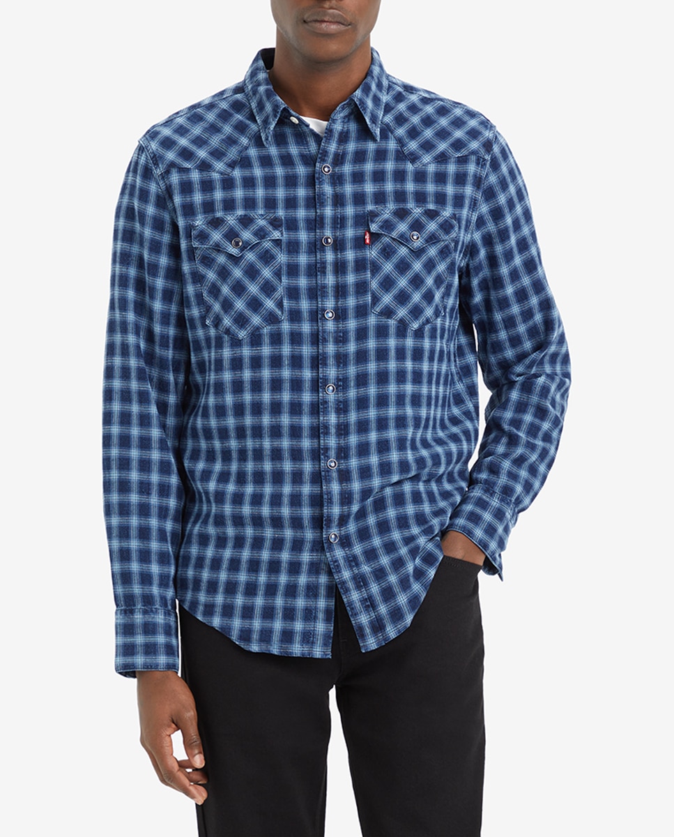 Imagen 0 de Camisa de hombre de manga larga fit regular
