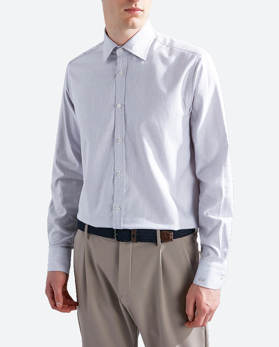 Imagen 0 de Camisa de hombre riviera rayas gruesas