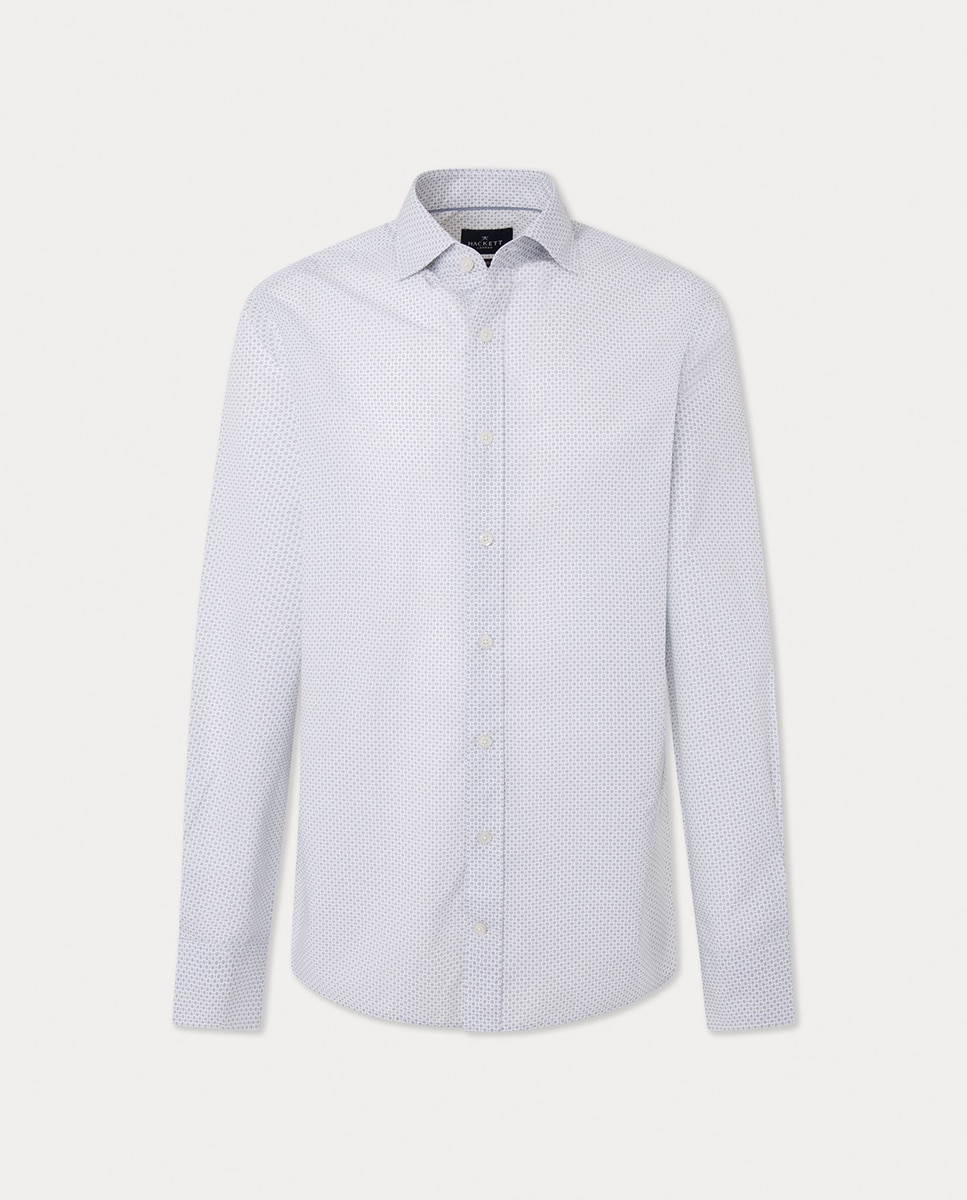 Imagen 0 de Camisa de hombre estampada corte classic tallas grandes