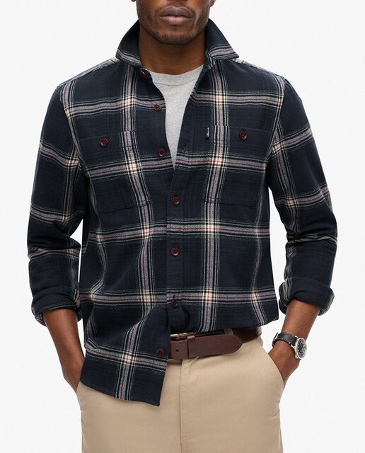 Imagen 0 de Sobrecamisa a cuadros Vintage