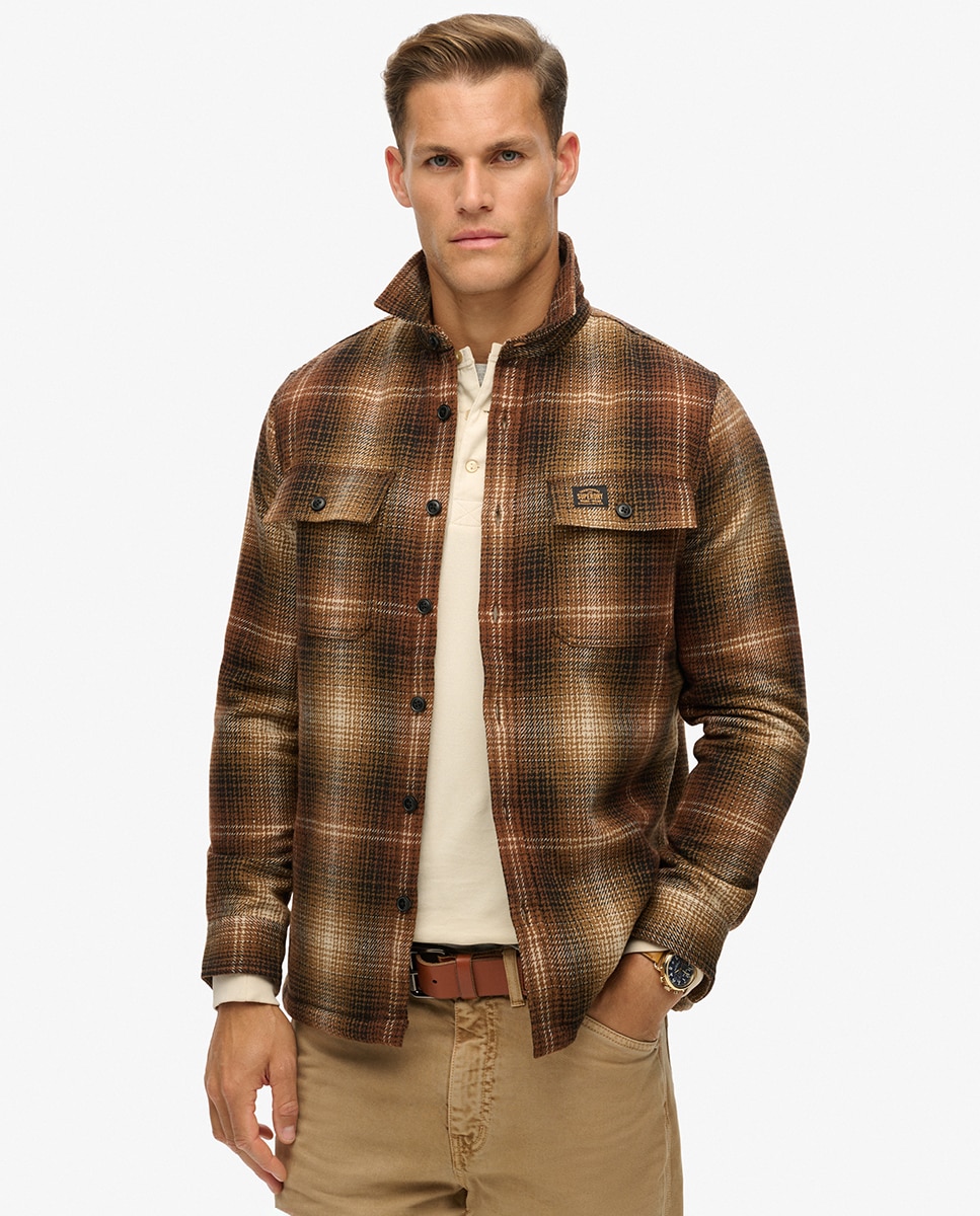Imagen 0 de Sobrecamisa de lana Miller