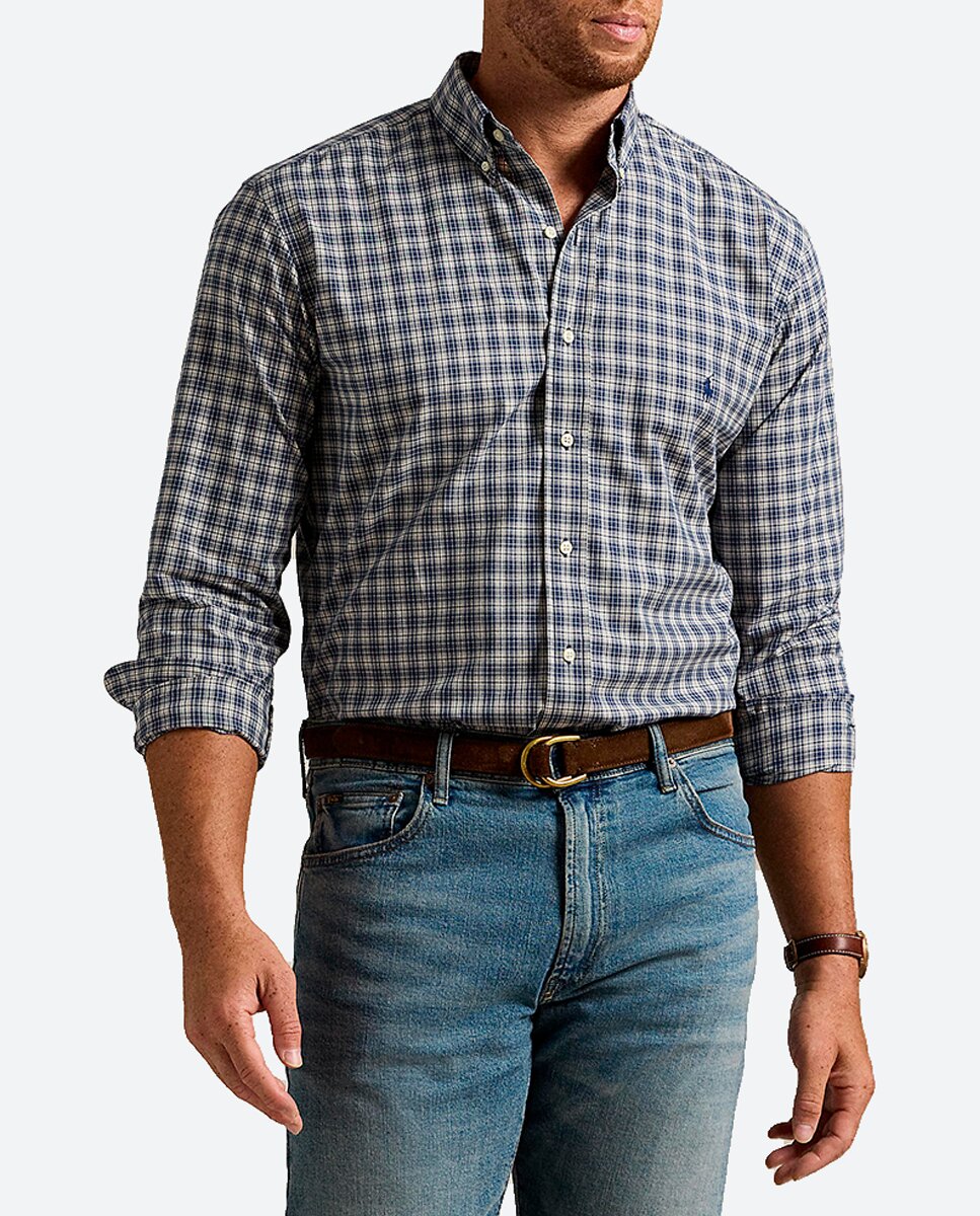 Imagen 0 de Camisa de hombre de popelina Classic fit tallas grandes