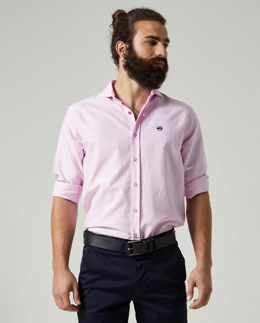 Camisa de hombre oxford slim