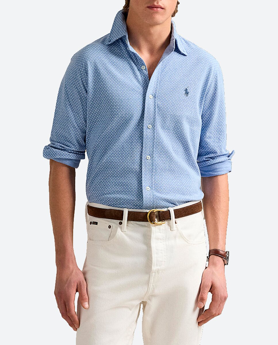 Imagen 0 de Camisa de hombre de algodón Regular fit