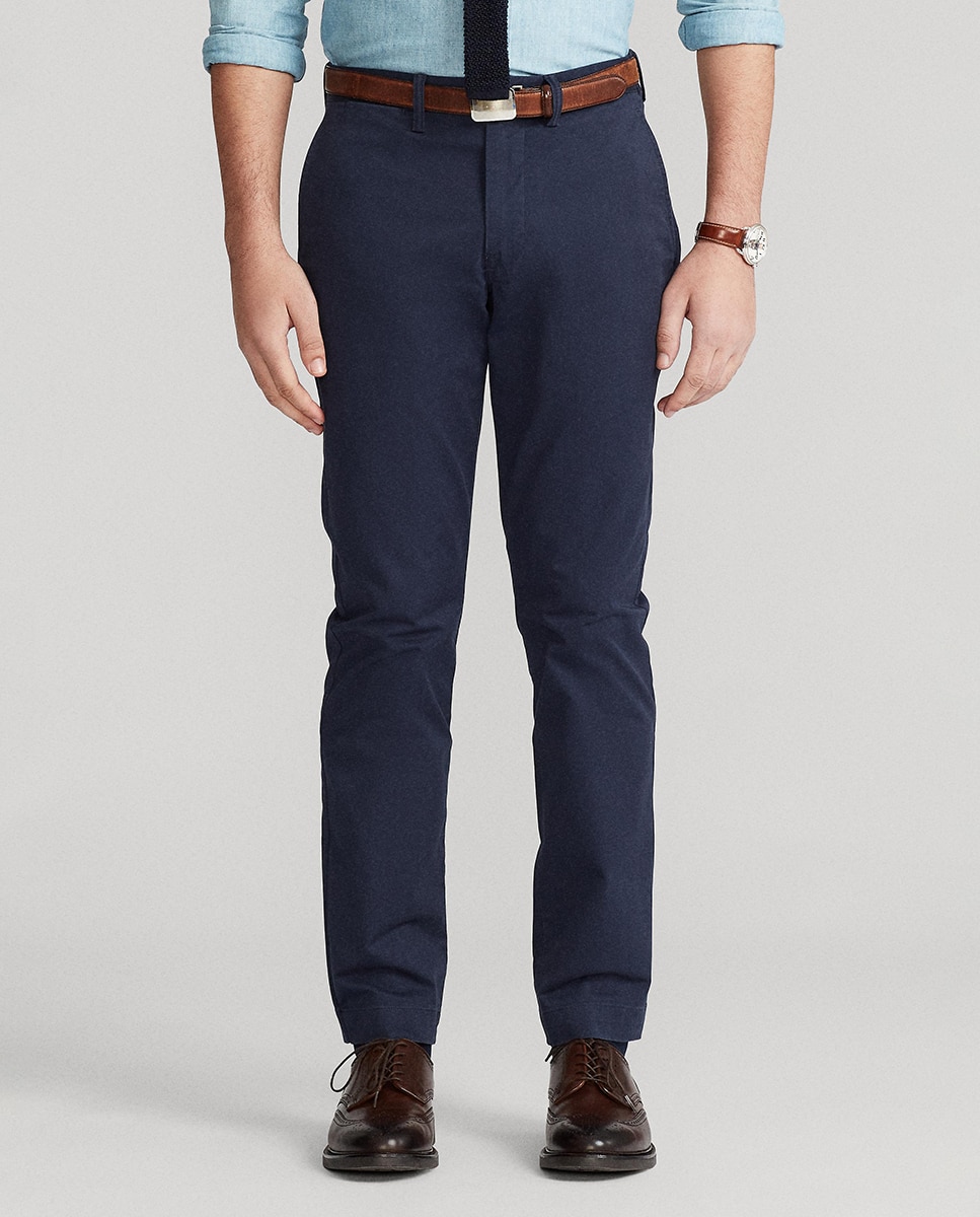 Imagen 0 de Chino azul de hombre regular