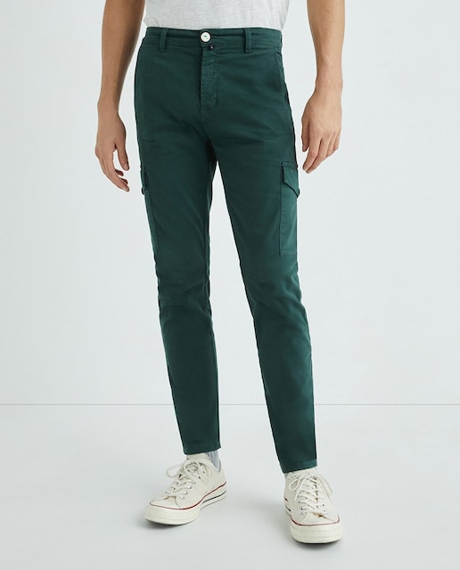 Imagen 0 de Pantalón chino de corte slim de hombre