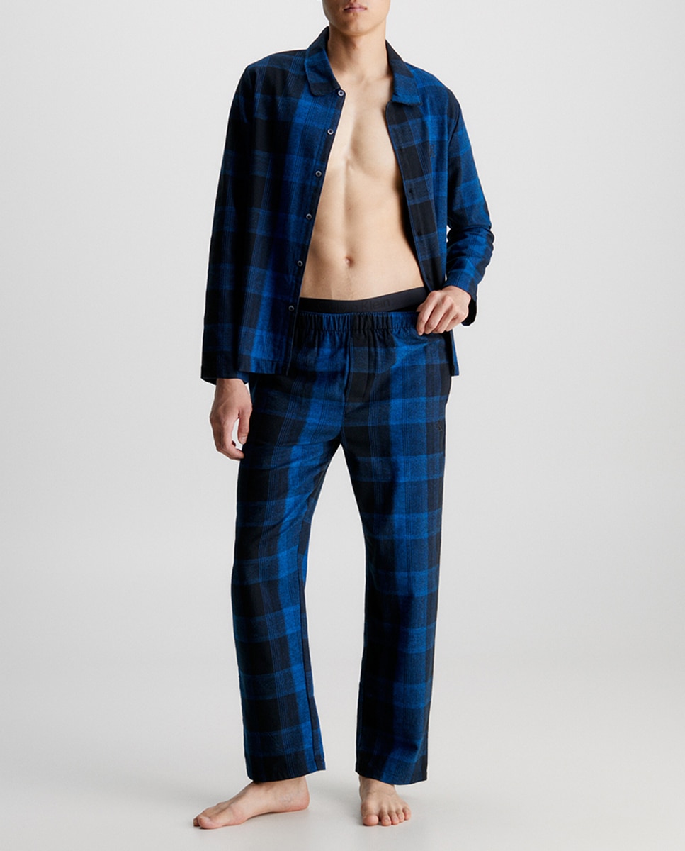 Imagen 0 de Pantalón de pijama de franela de hombre