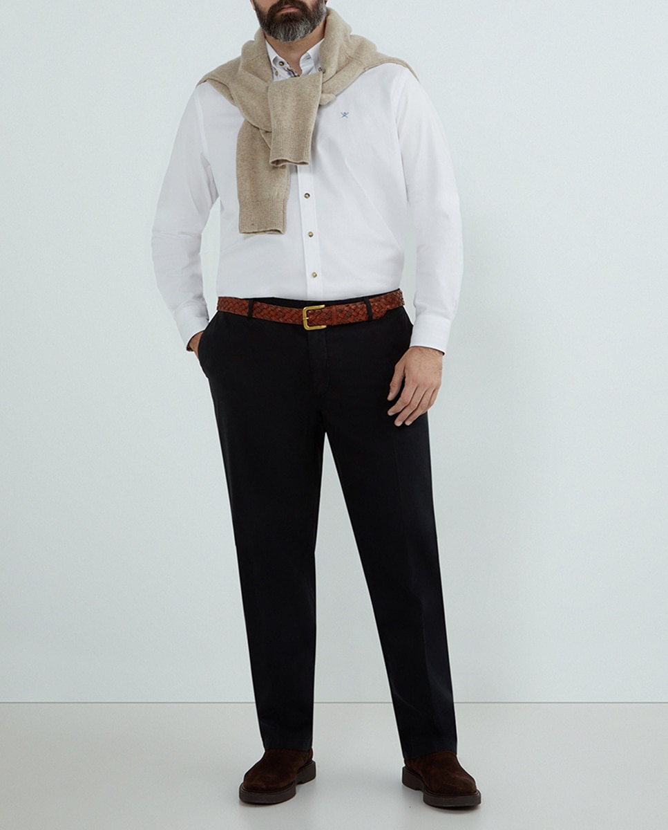Imagen 0 de Pantalón chino de hombre tallas grandes de algodón regular fit tallas grandes