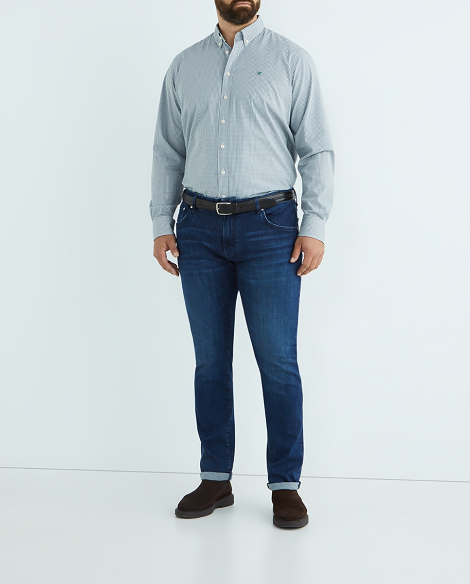 Imagen 0 de Vaquero de hombre tallas grandes denim con lycra tallas grandes