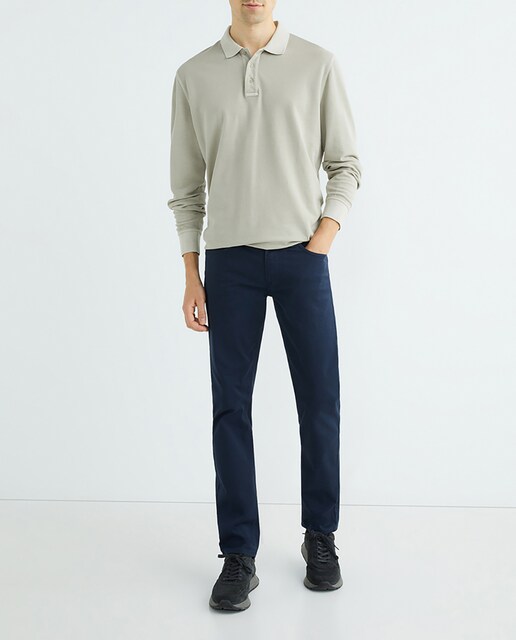 Imagen 0 de Pantalón 5 bolsillos de hombre Daren Zip