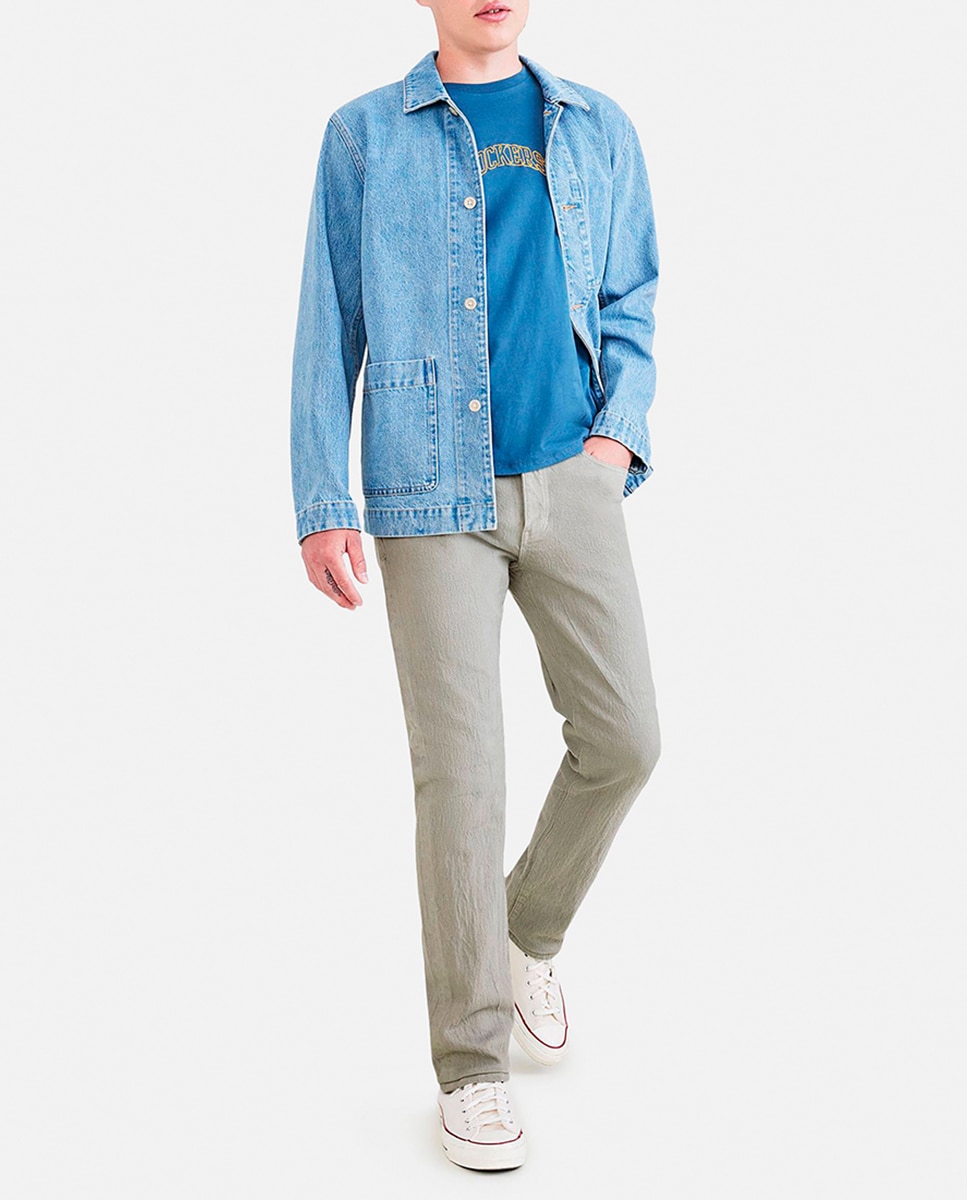 Imagen 0 de Pantalón 5 bolsillos de hombre, slim fit