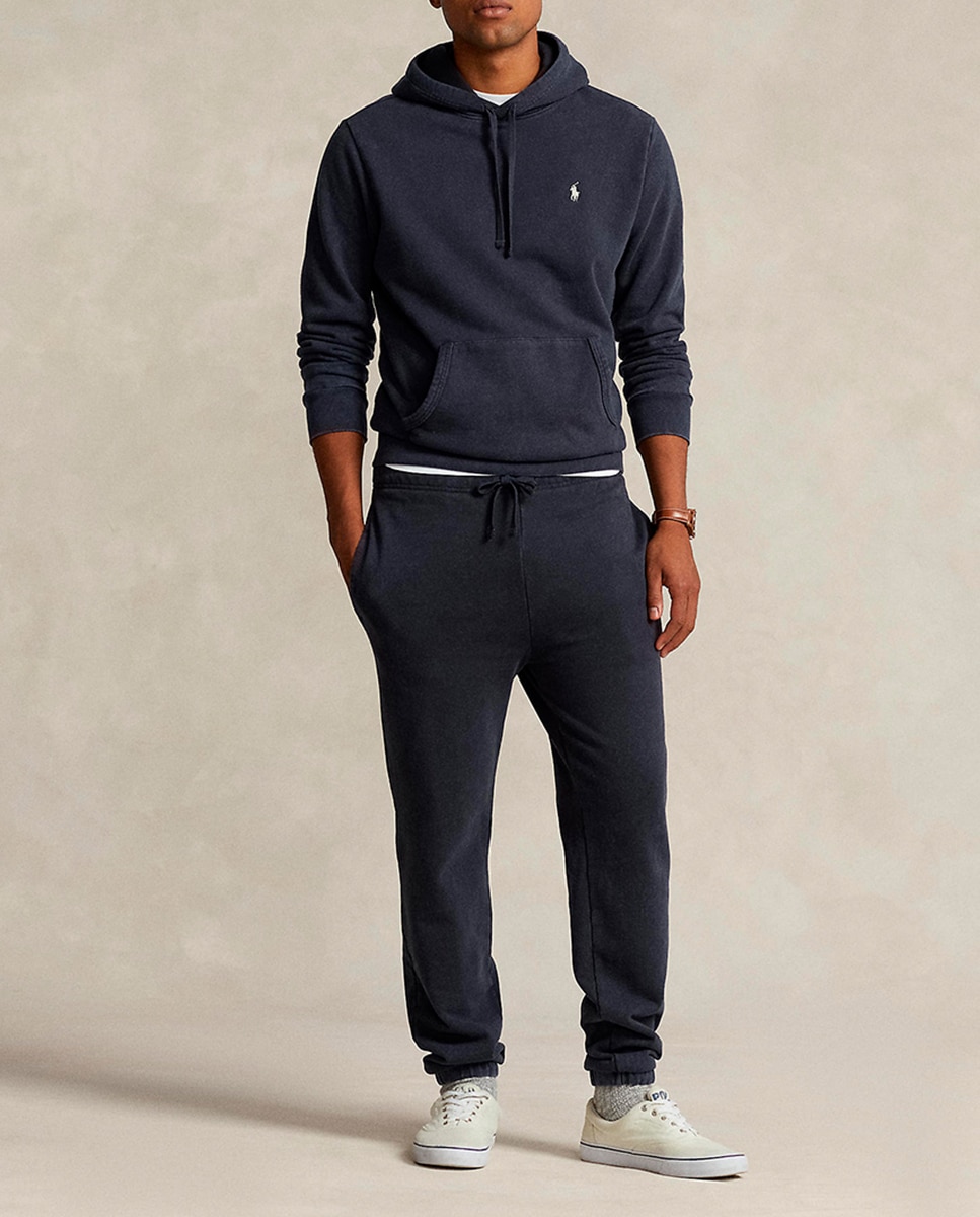 Imagen 0 de Pantalón de chándal de hombre de algodón con cordón ajustable