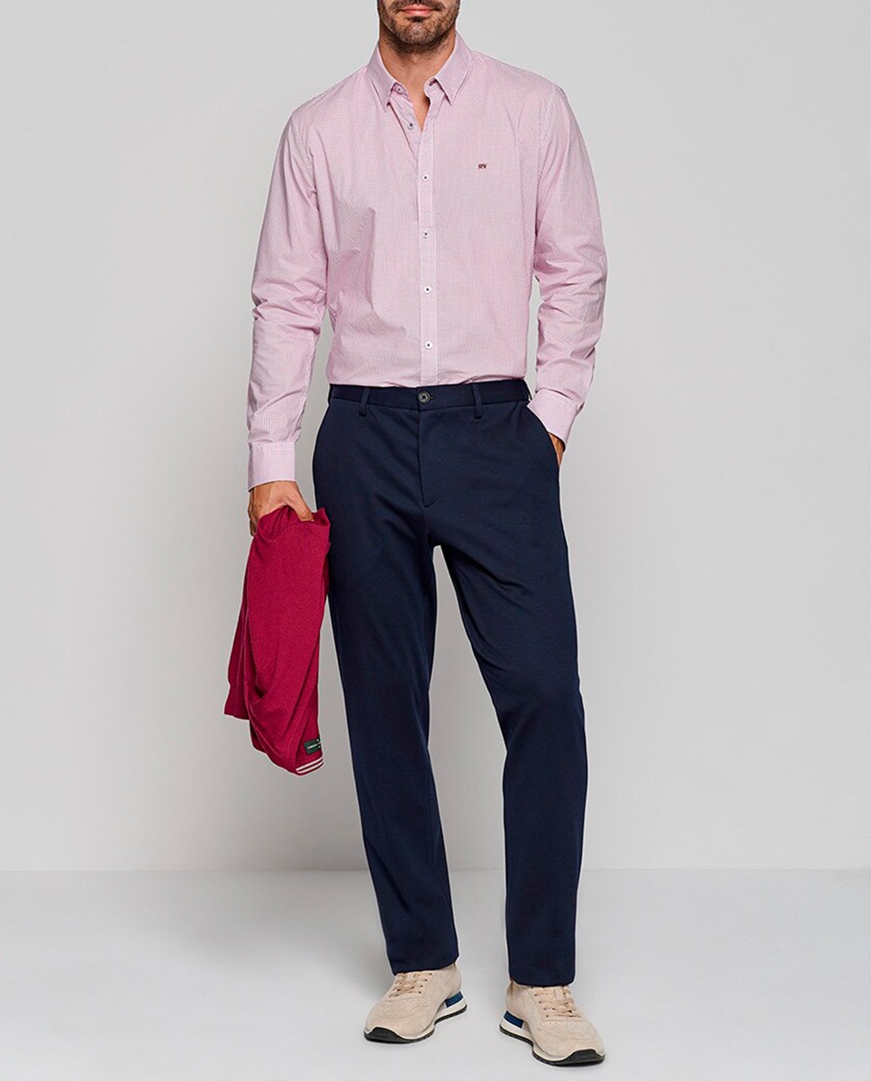 Imagen 0 de Pantalón de hombre regular fit separate punto roma