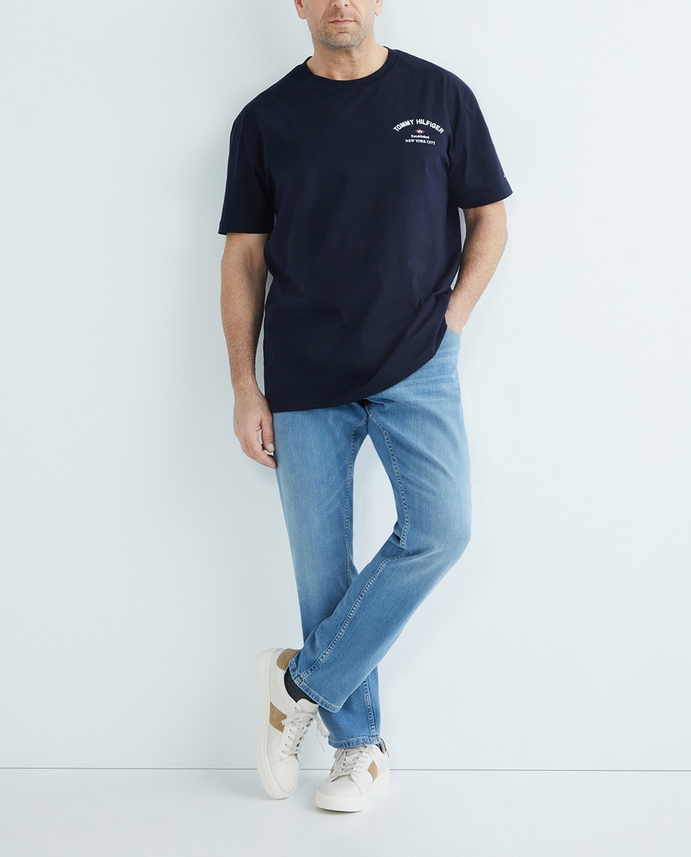 Imagen 0 de Pantalón vaquero recto de hombre tallas grandes