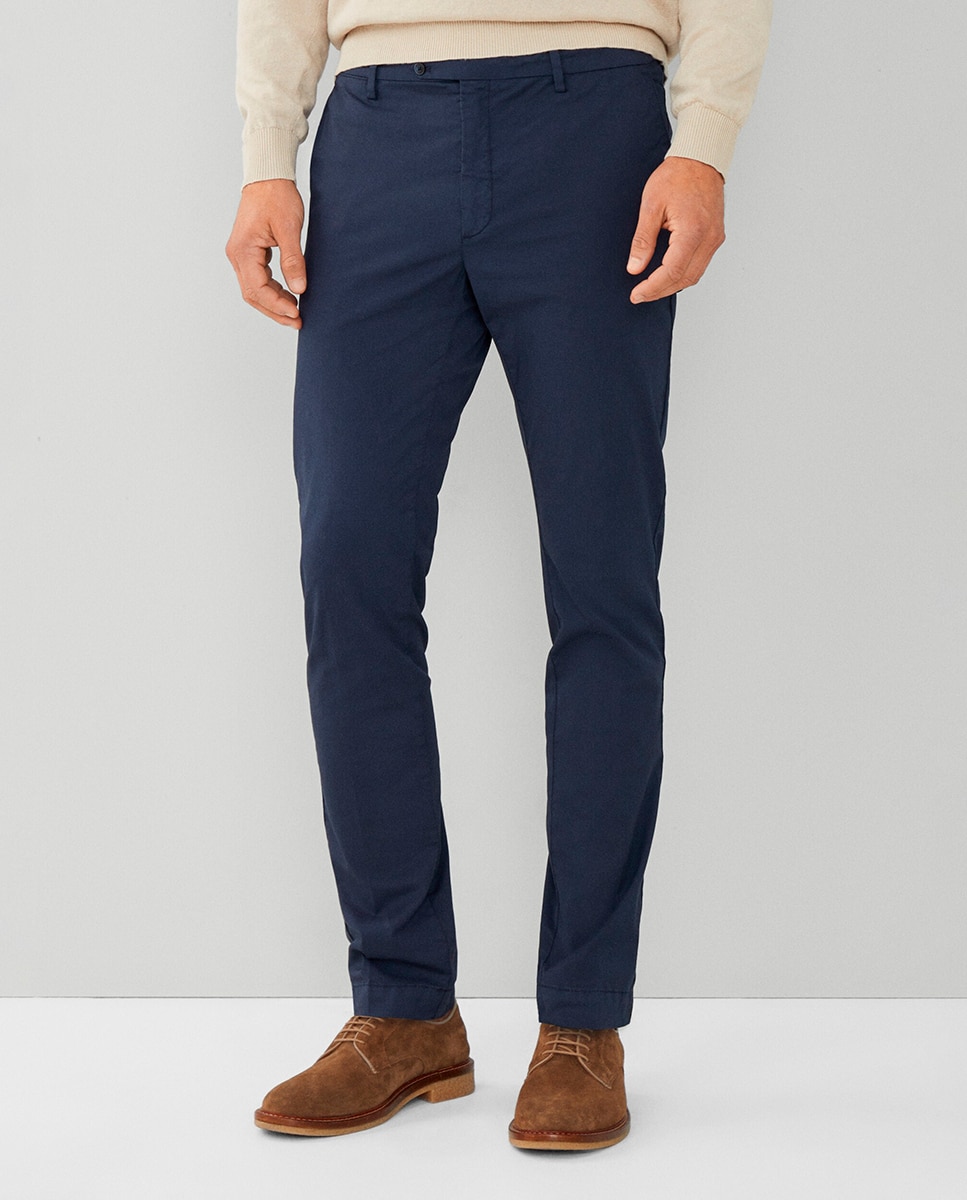 Imagen 0 de Pantalón chino de hombre regular fit ultra ligero tallas grandes