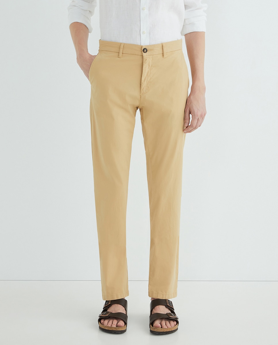 Imagen 0 de Pantalón de hombre algodón stretch chino