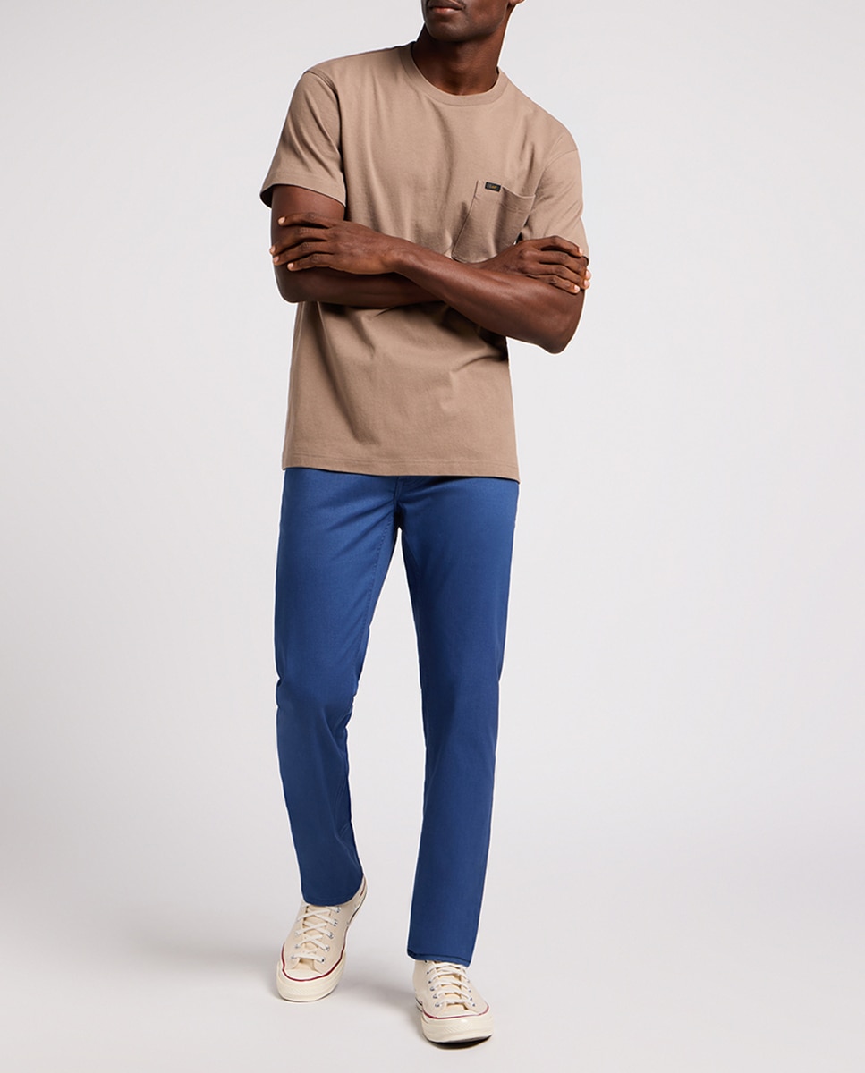 Imagen 0 de Pantalon 5 bolsillos de hombre Daren Zip