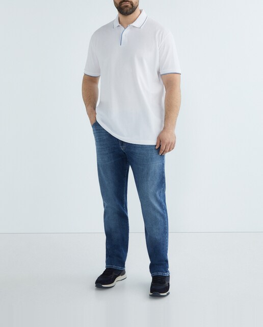 Imagen 0 de Vaquero de hombre 5 bolsillos red rivet tallas grandes