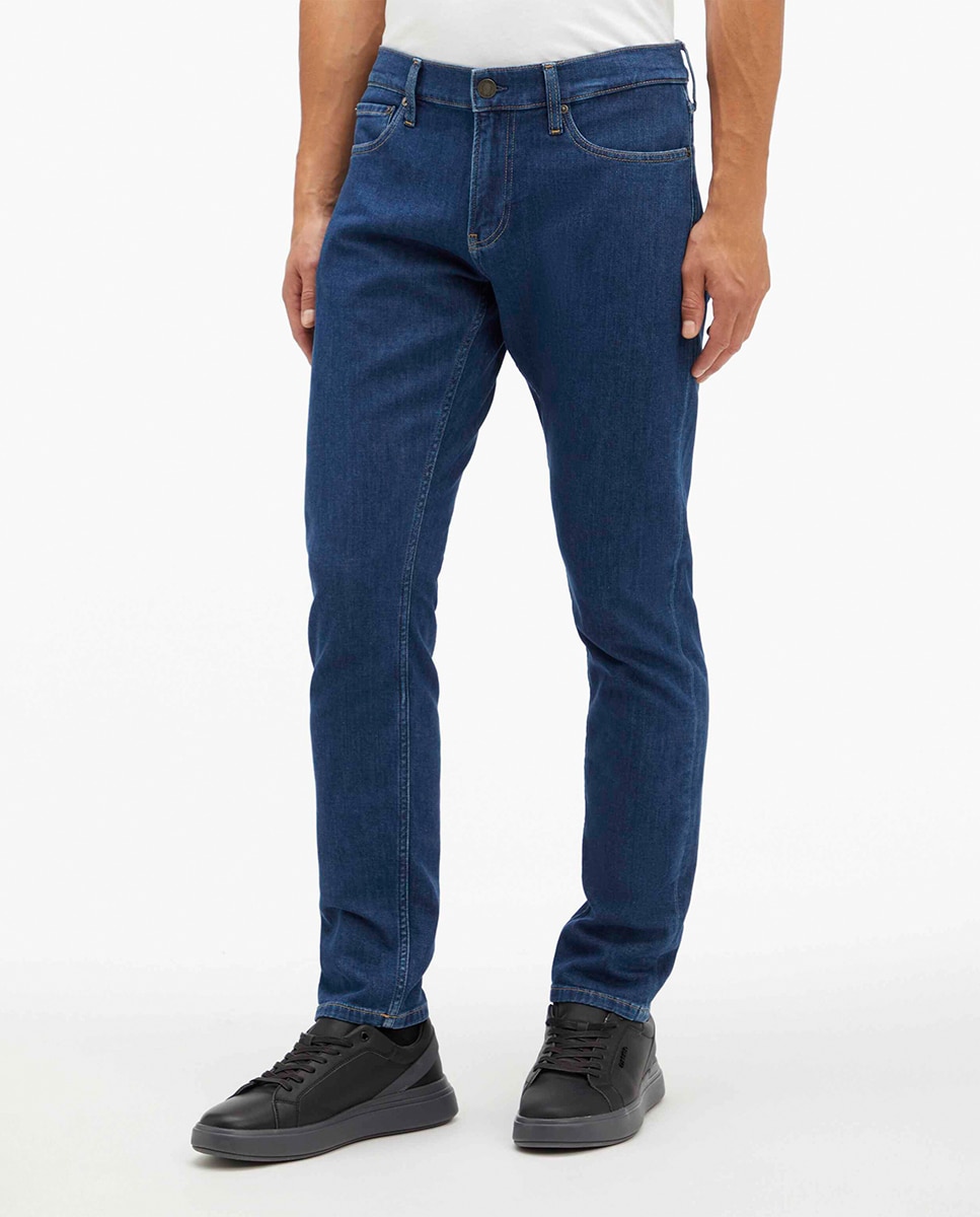 Imagen 0 de Vaquero Hombre slim fit con lavado oscuro
