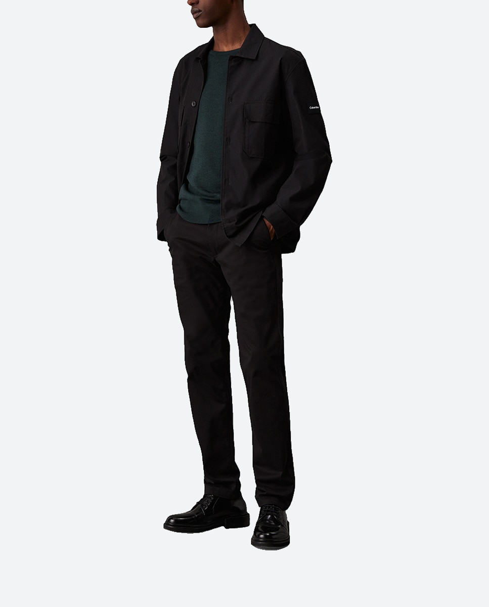 Imagen 0 de Chinos slim de satén de hombre