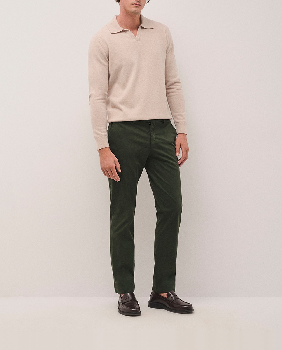 Imagen 0 de Chino de hombre regular fit tintado
