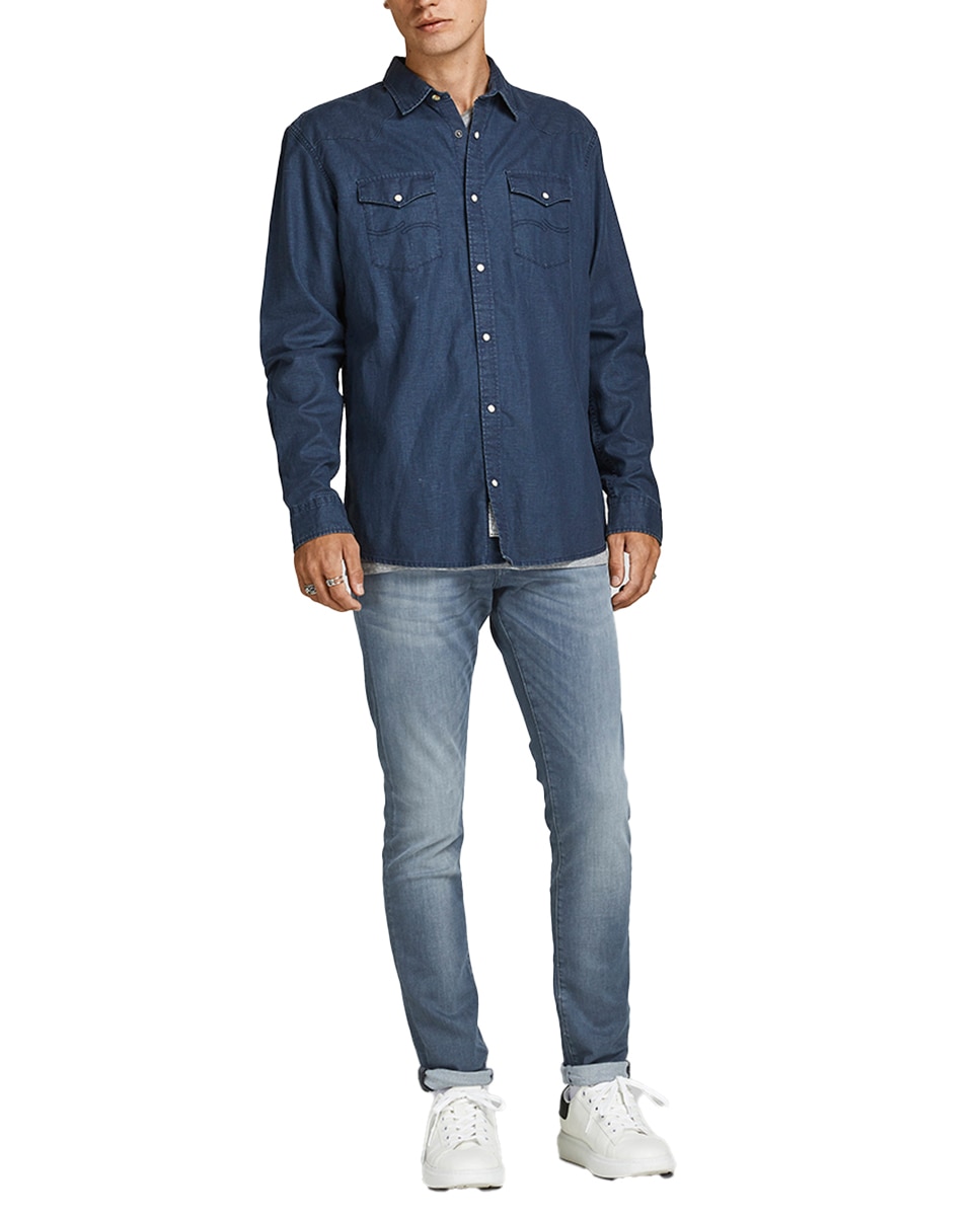 Imagen 0 de Vaquero Glenn de hombre slim azul