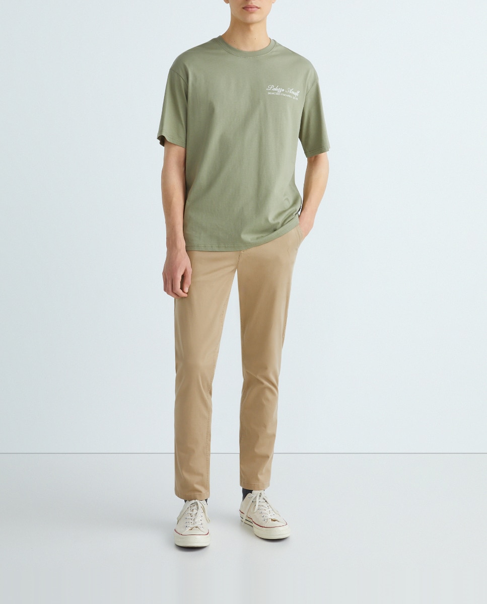 Imagen 0 de Pantalón chino de hombre Slim Fit